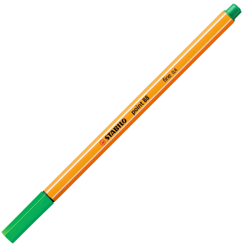 Liner Stabilo point 88 - zelený