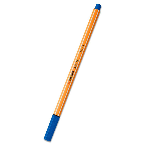 Liner Stabilo point 88 - modrý, 10 ks