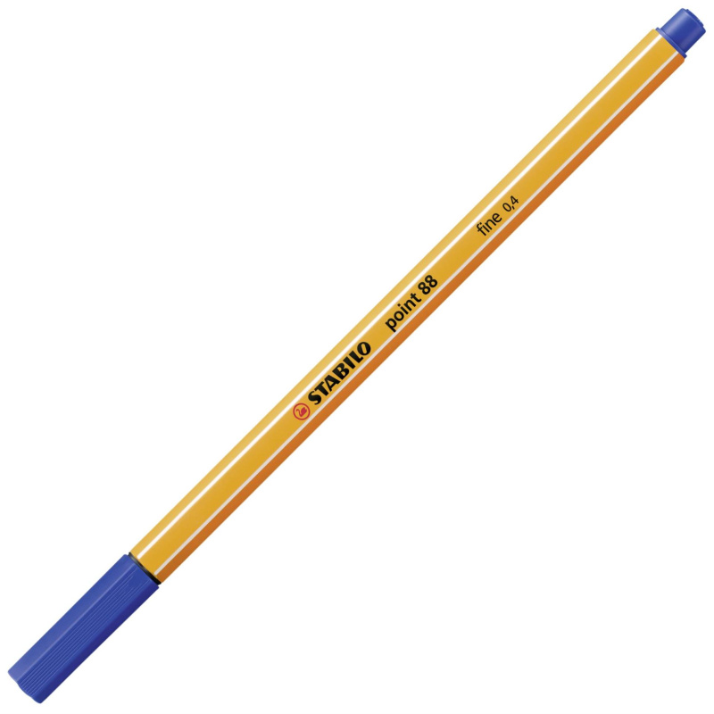 Liner Stabilo point 88 - modrý, 10 ks