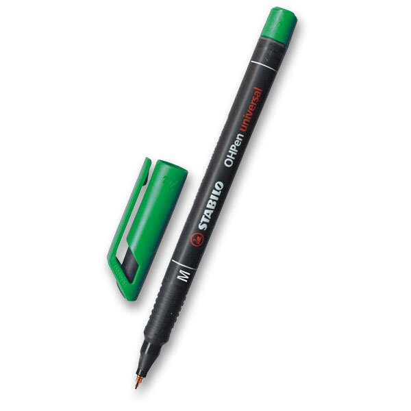 Permanentní popisovač STABILO OHPen universal 843M - zelený