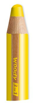 Pastelka Woody 3 in 1 žlutá Stabilo