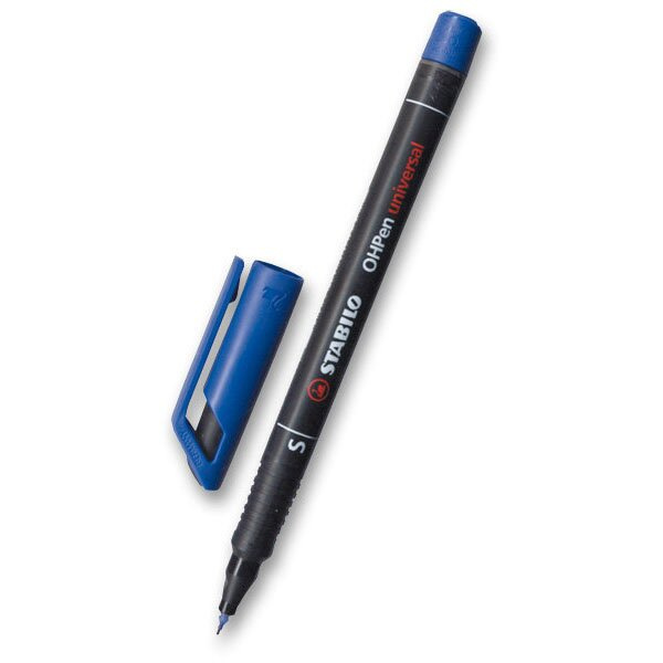 Popisovač OHPen Universal S modrá Stabilo