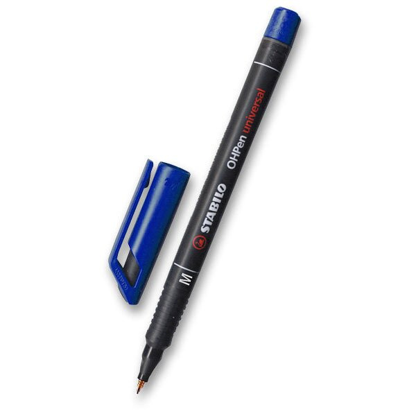 Permanentní popisovač Stabilo OH Pen 842 - modrý, 0,7 mm