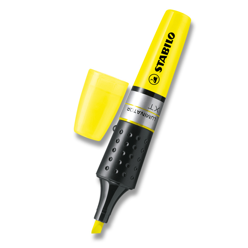 Zvýrazňovač Stabilo Luminator, žlutý