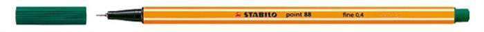 Liner Stabilo Point 88 zelená borovice