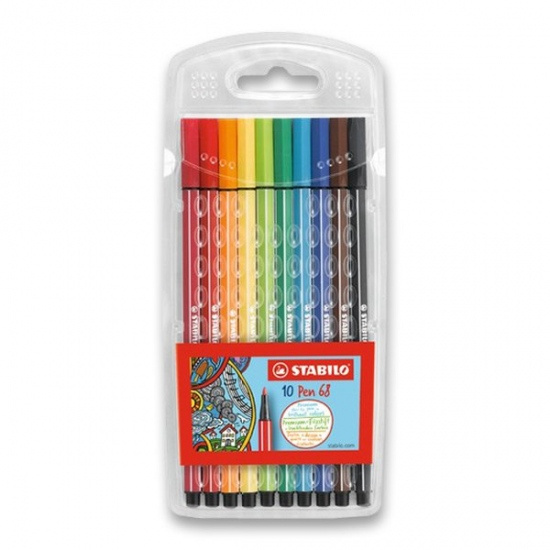 Fixy Pen 68 10 barev Stabilo