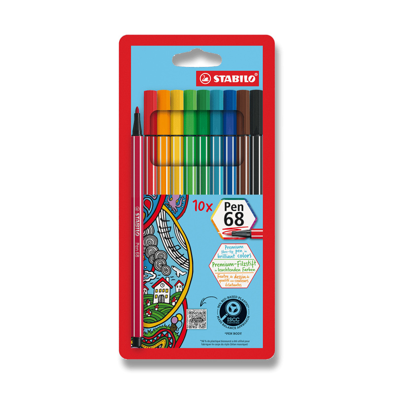 Fixy Pen 68 10 barev Stabilo