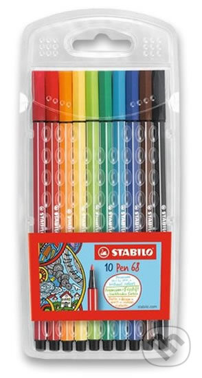 Fixy Pen 68 10 barev Stabilo