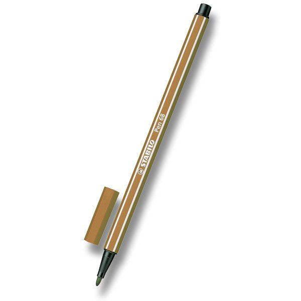 Fix Pen 68 hnědá Stabilo