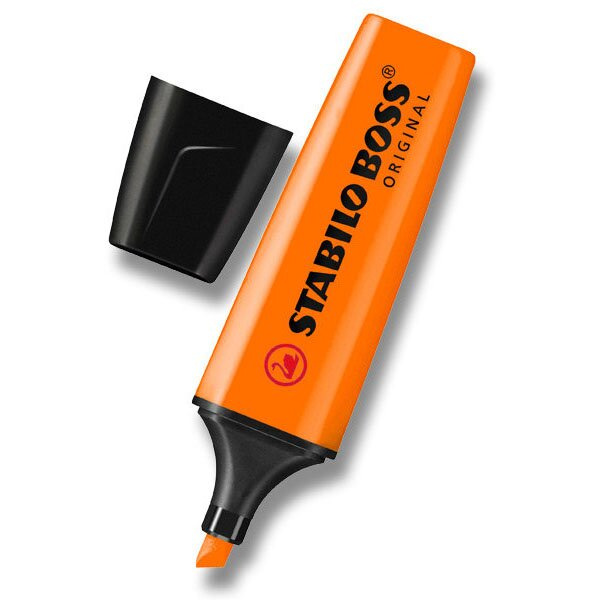 Zvýrazňovač BOSS ORIGINAL oranžová Stabilo