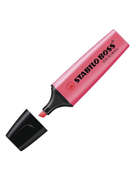 Zvýrazňovač BOSS ORIGINAL růžová Stabilo