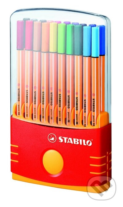 Jemný liner STABILO point 88 (Plastové puzdro)
