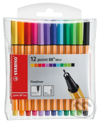 STABILO point 88 Mini (12 ks Púzdro)