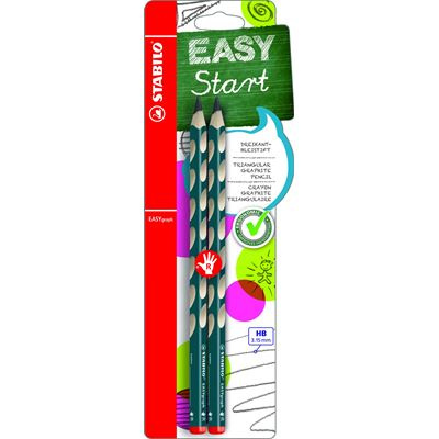 Ergonomická ceruzka EASYgraph 2 kusy (Petrolejová pre pravákov)