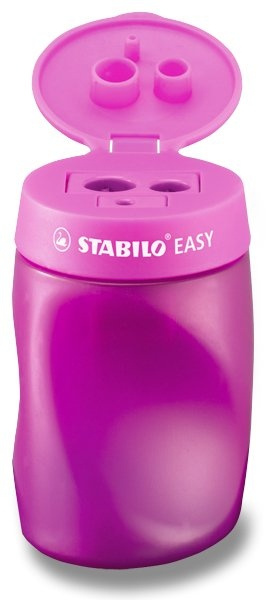 STABILO EASYsharpener Ořezávátko pro praváky růžové