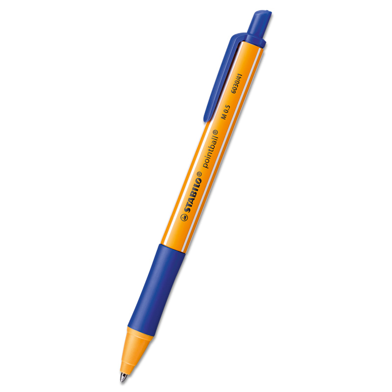 Kuličková tužka Pointball modrá Stabilo