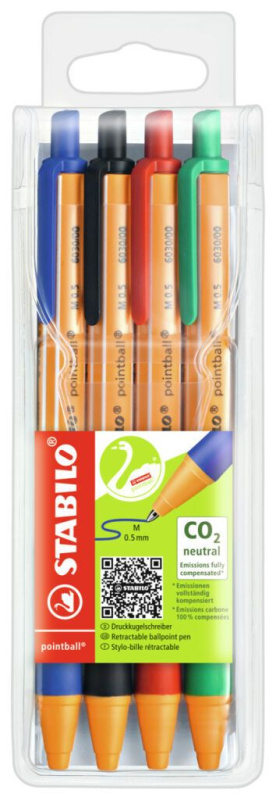 STABILO pointball 4 ks Sada