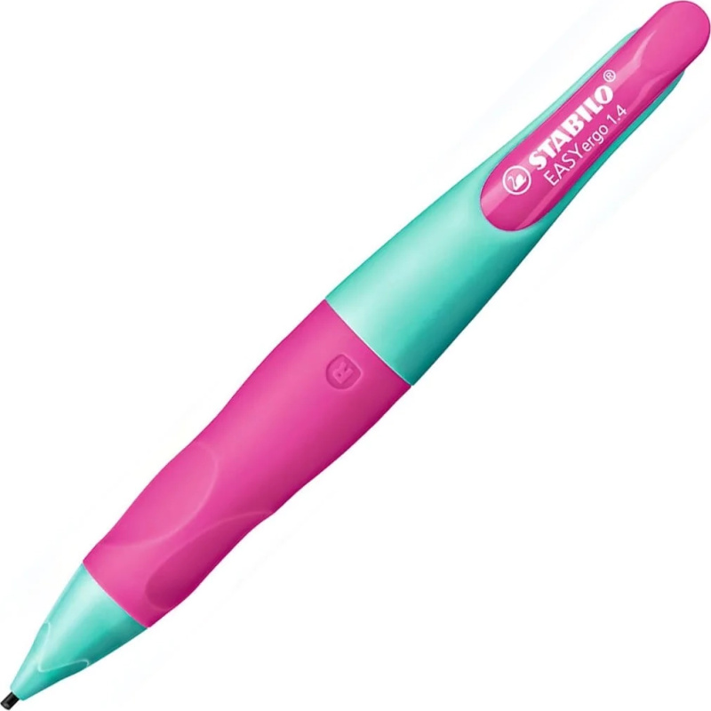 Stabilo Easyergo 1,4 mm pro praváky tyrkysovo-růžová