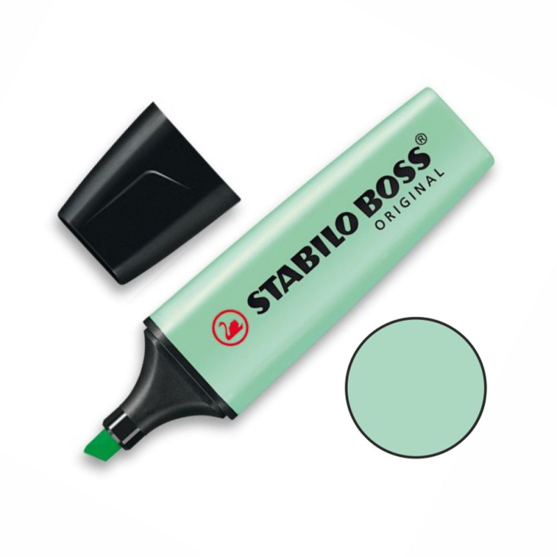 Zvýrazňovač BOSS ORIGINAL Pastel zelená Stabilo