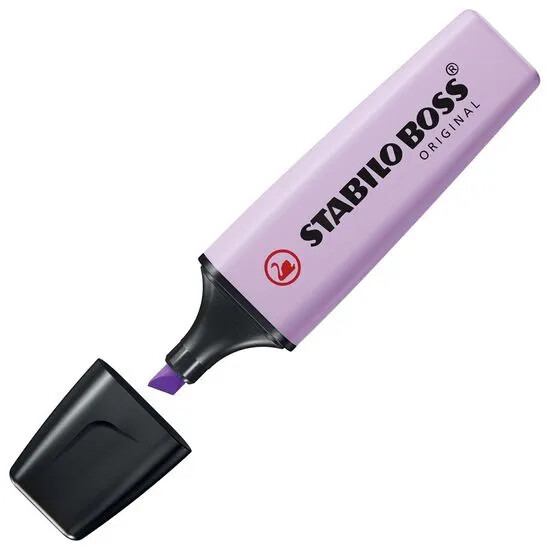 Zvýrazňovač BOSS ORIGINAL Pastel fialová Stabilo
