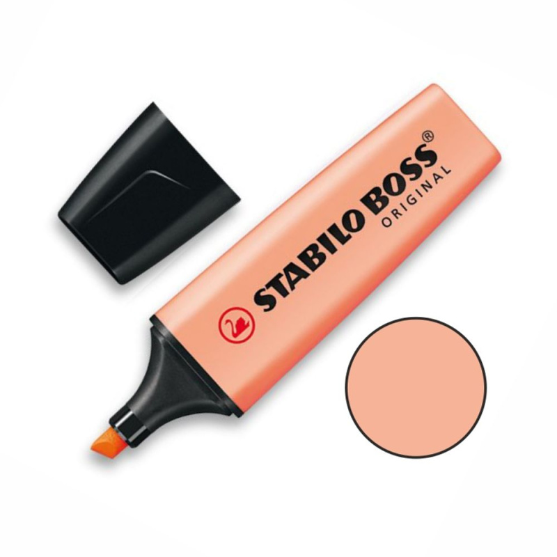 Zvýrazňovač BOSS ORIGINAL Pastel oranžová Stabilo