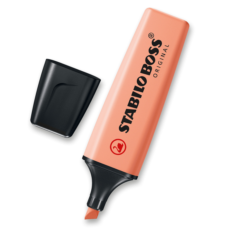 Zvýrazňovač BOSS ORIGINAL Pastel oranžová Stabilo
