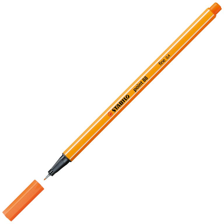 STABILO point 88 Jemný liner - žluto červená