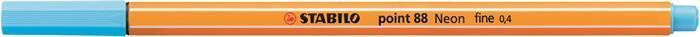 STABILO point 88 Jemný liner - neonově modrá