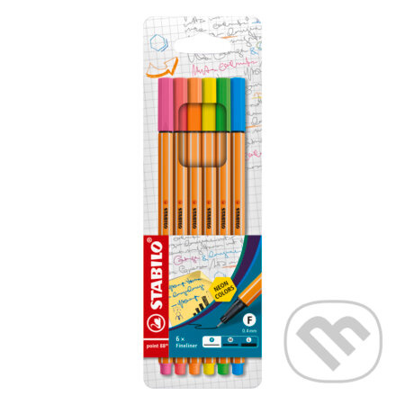 STABILO Fixy NEON 6ks