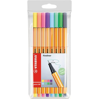 Liner Point 88 souprava 8 ks Stabilo