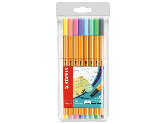 Liner Point 88 souprava 8 ks Stabilo