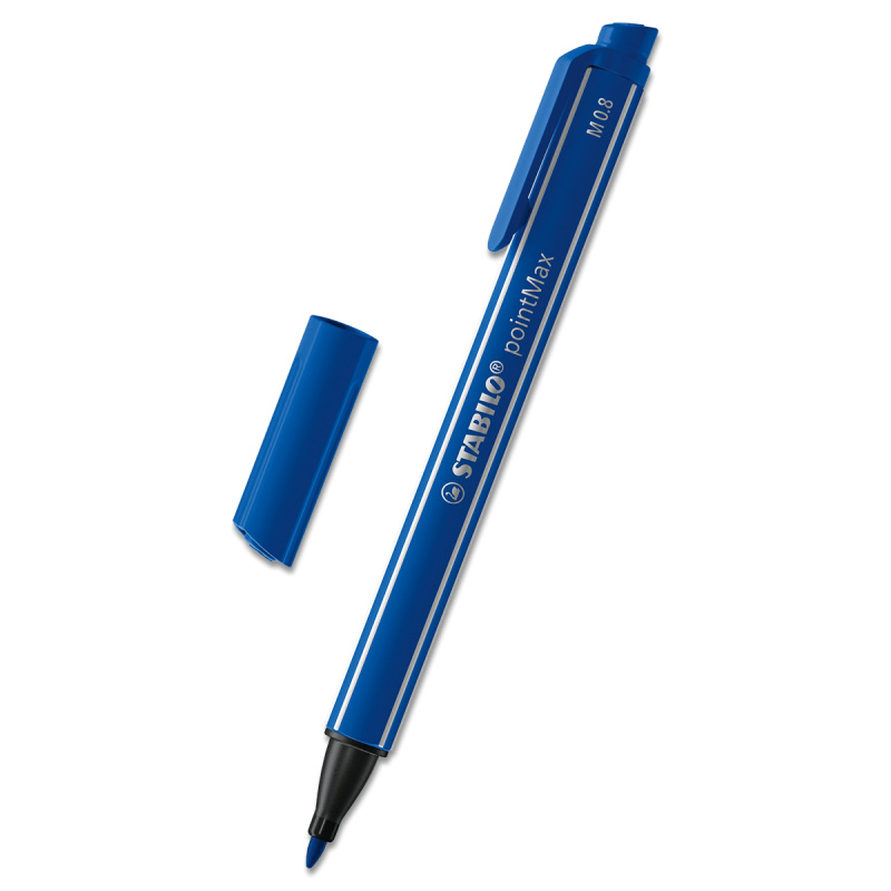 Liner Stabilo PointMax 488, 0,8 mm modrý