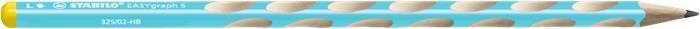 Grafitová tužka Stabilo Easygraph S HB, pro leváky, výběr barev modrá Stabilo