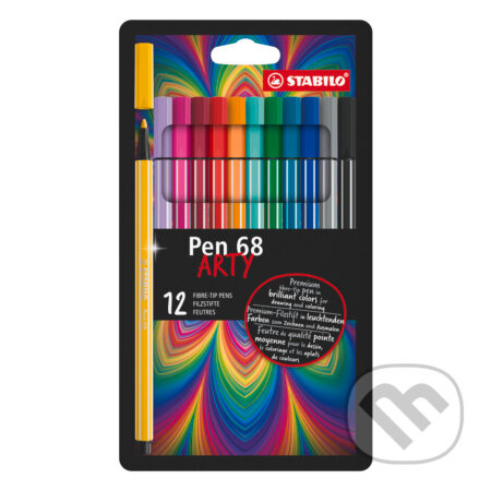 Fixy Stabilo Pen 68 "ARTY"- sada 12 barev