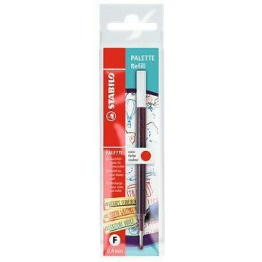 STABILO PALETTE Náplň do gelového rolleru F - červená, ECO-Pack