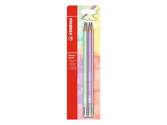 STABILO B-55585-10 Swano Grafitová tužka Pastel 4 ks