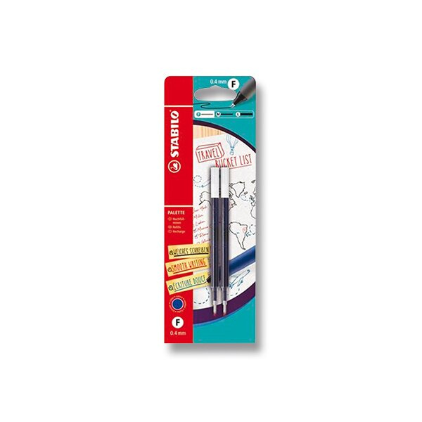 Náplň Stabilo Palette modrá, 0,4 mm, 2 ks v balení