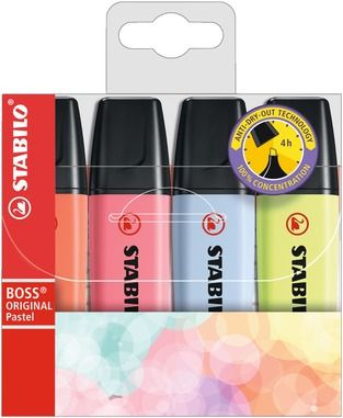 STABILO BOSS ORIGINAL Pastel 4 ks Sada