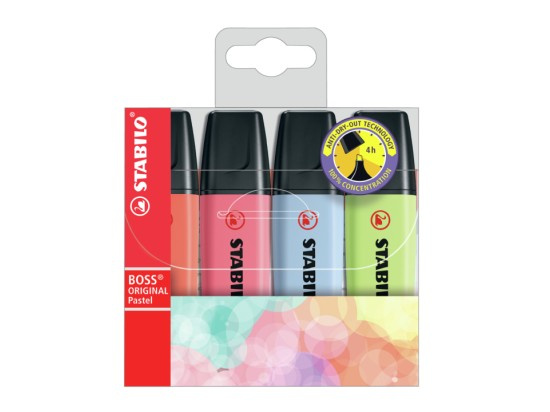 STABILO BOSS ORIGINAL Pastel 4 ks Sada