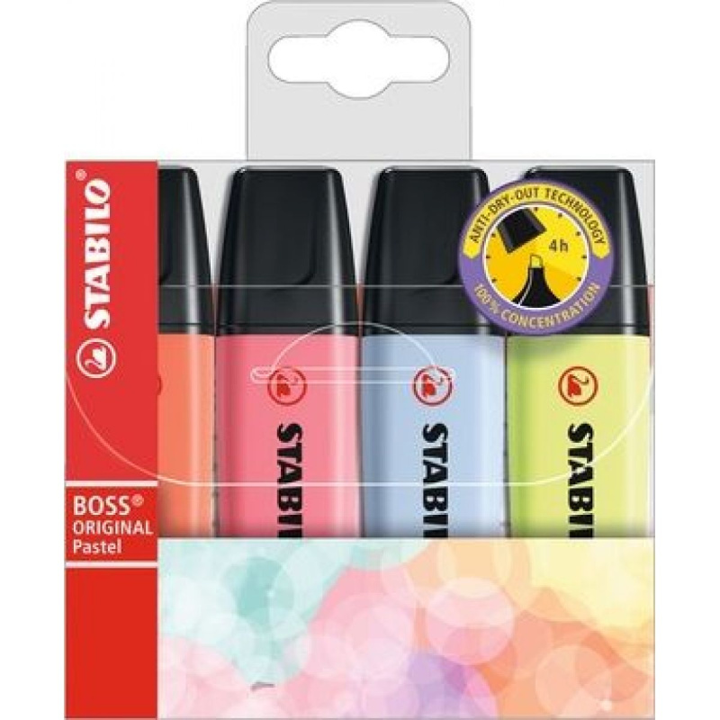 STABILO BOSS ORIGINAL Pastel 4 ks Sada