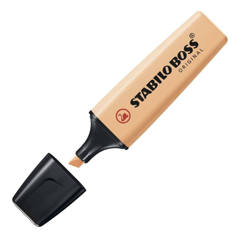 STABILO BOSS ORIGINAL Pastel Zvýrazňovač - pastelová oranžová
