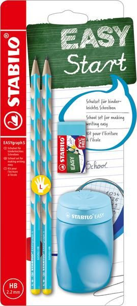 STABILO EASYgraph Školní set pro leváky modrý