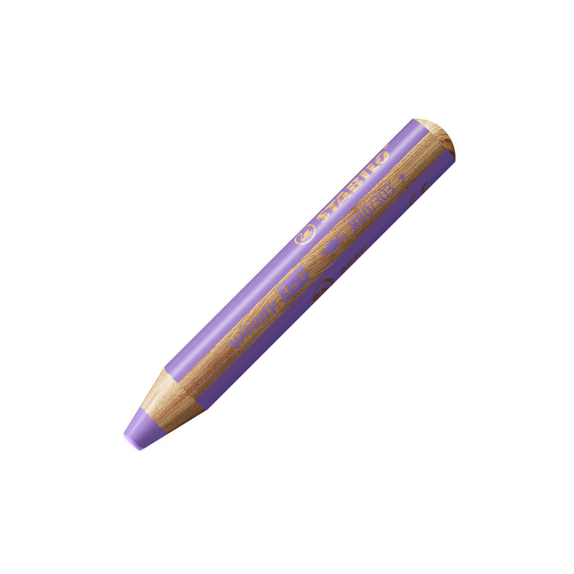 STABILO woody 3 in 1 Multifunkční pastelka - pastelová fialová