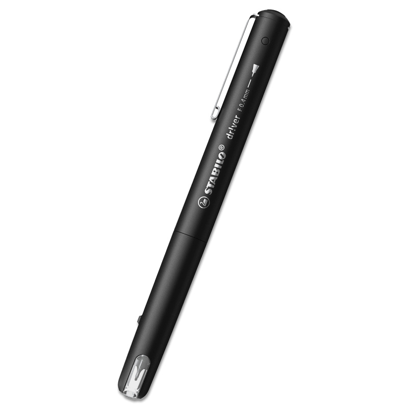 Liner STABILO Dr!ver fine - 0,4 mm, černý