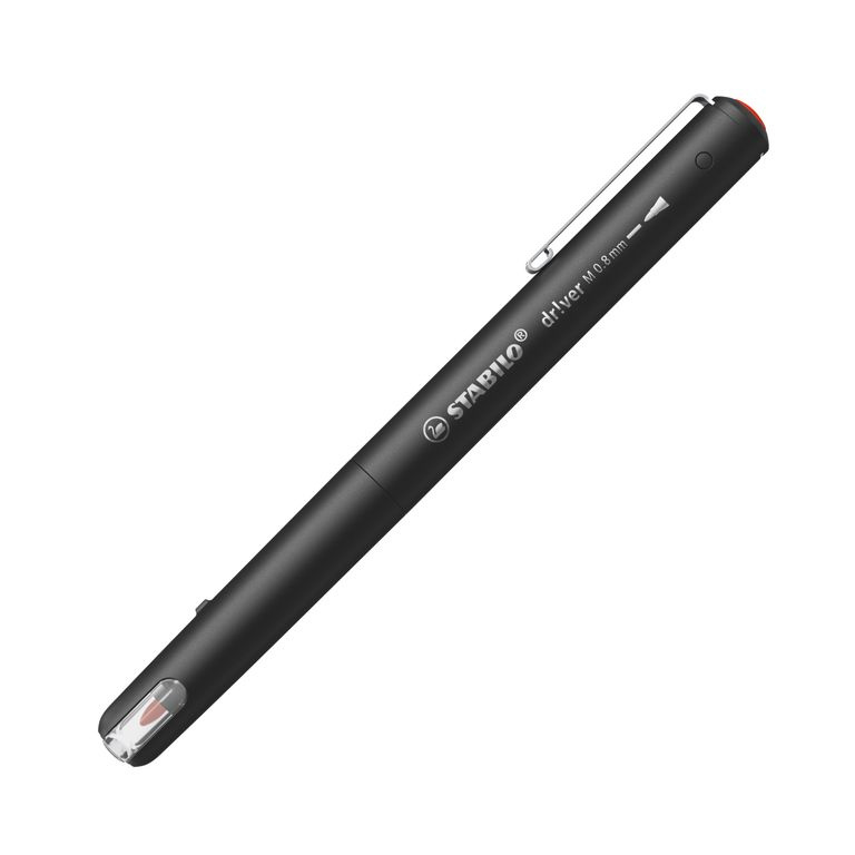 STABILO dr!ver Medium - liner na psaní - červený