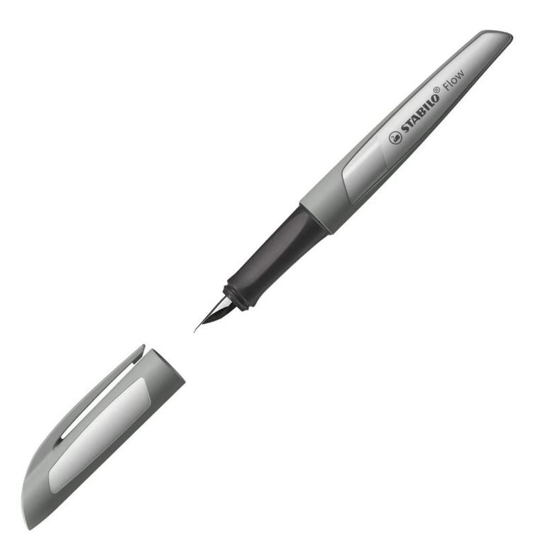 STABILO Flow Monochrome Plnicí pero 0,5 mm - šedá