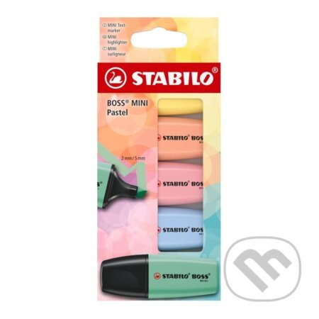 STABILO BOSS MINI Pastel 5 ks Sada