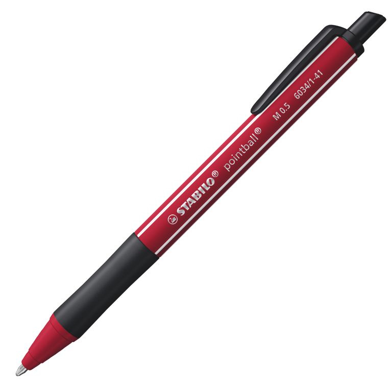 Kuličkové pero STABILO pointball NatureCOLORS - vínová Stabilo