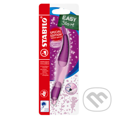 Roller STABILO EASYoriginal 3D DreamWorld - pro praváky, růžový Stabilo