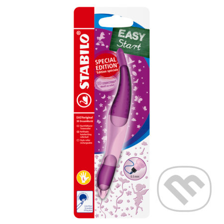 Roller STABILO EASYoriginal 3D DreamWorld - pro leváky, růžový Stabilo